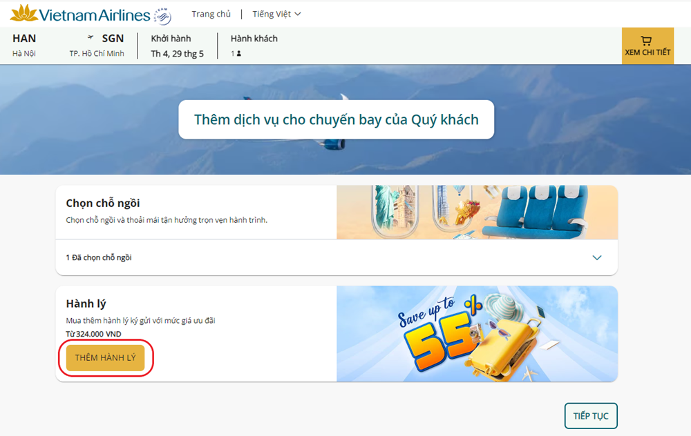 Hướng dẫn làm thủ tục trên website 6.1.